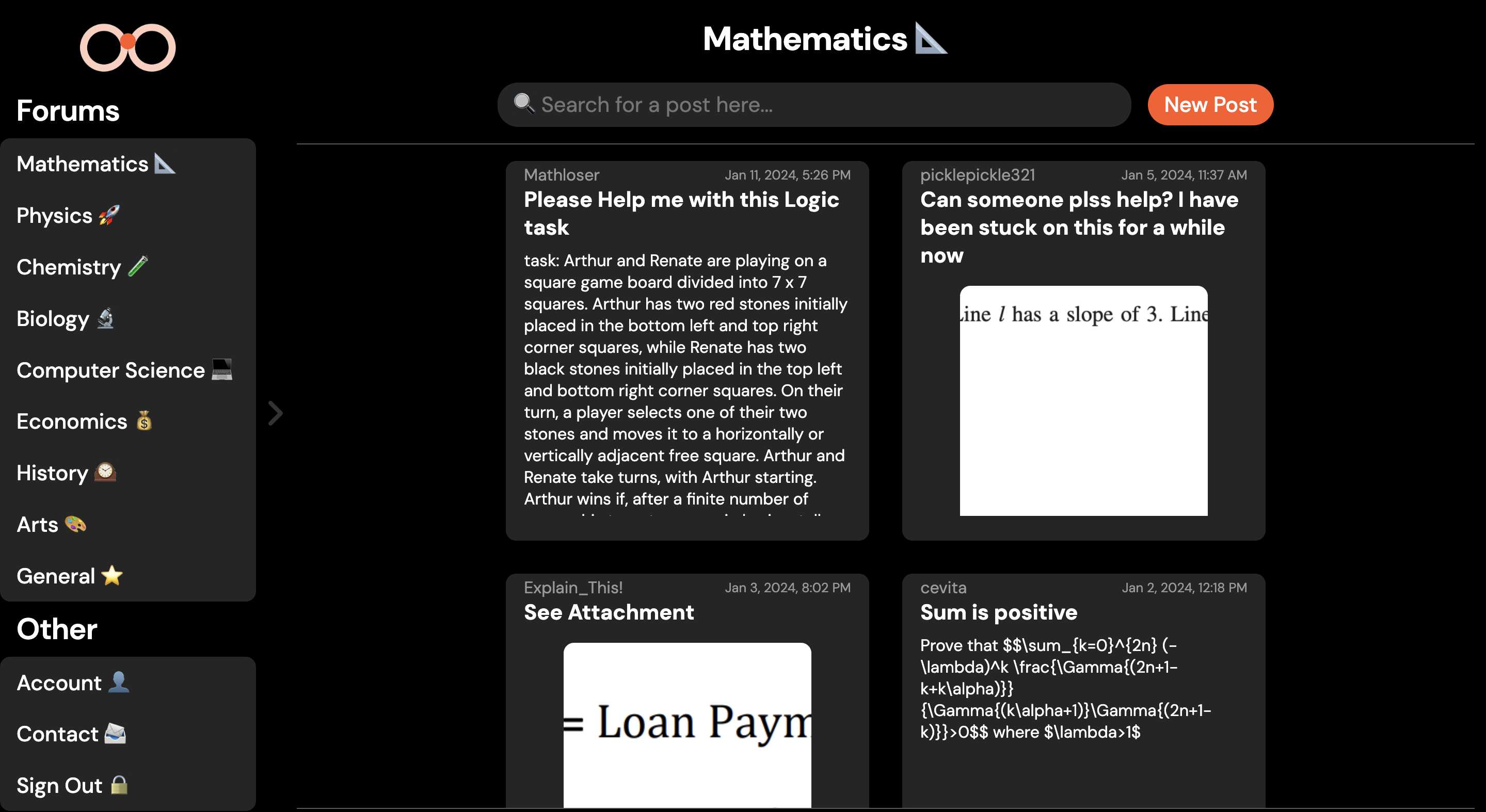 image of the website